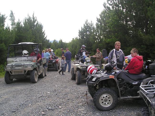 ATV riding in Kokadjo